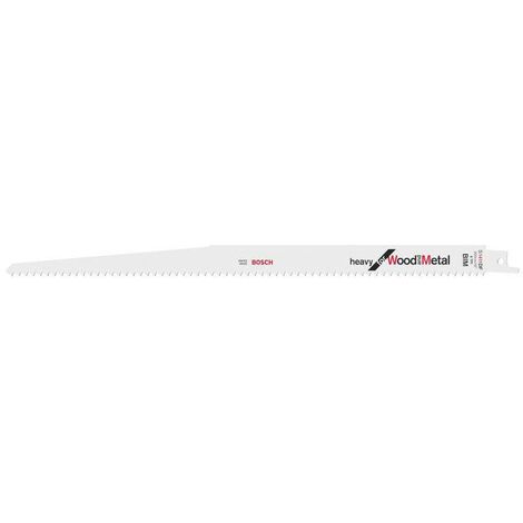 Bosch 2x lame de scie sabre S 1411 DF Heavy for Wood and Metal - 2608654834