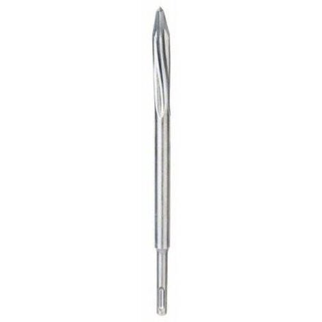 Burin SDS-plus avec douille de fixation SDS-plus, Modèle : Pointe, Larg. : - mm, Long. 250 mm