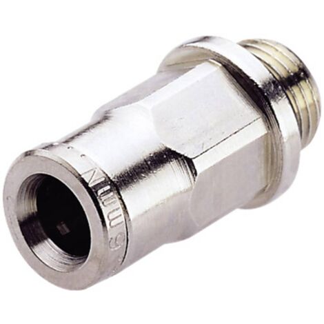 IMI NORGREN Raccord droit 102251028 Filetage extérieur: 1/4 Ø de tuyau: 10 mm 1 pc(s) (1/2)