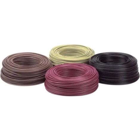 Fil de câblage H07V-K LAPP 4520003/100 1 x 4 mm² vert, jaune 100 m X77549 (1/2)