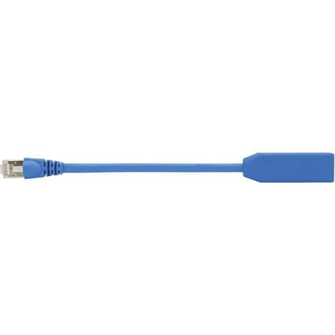 Lot de 2 éclateurs de port RJ45 Blindé Ethernet + Ethernet