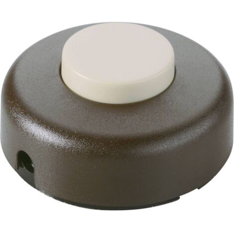 Interrupteur à pied interBär 5062-509.01 marron, beige 1 x Off/On 2 A 1 pc(s) D75154 (1/2)
