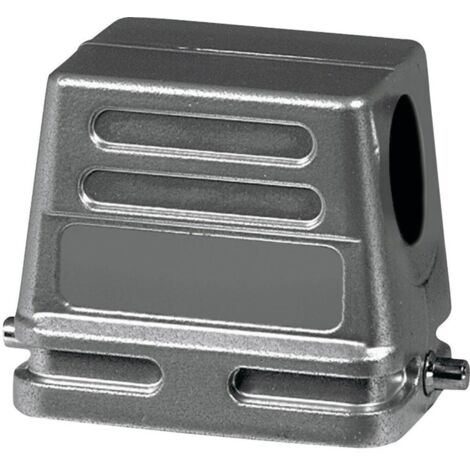 Amphenol C146 21R006 507 1 boîtier de tulle 1 étrier longitudinal, 1 sortie de câble sur le côté, bas de forme 1 pièce D24054 (1/2)