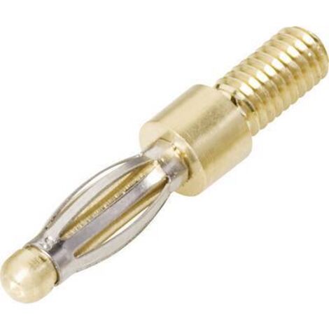Fiche banane mâle à encastrer Ø de la broche: 2.4 mm Schnepp EFK 2400 argent 1 pc(s) D26960 (1/2)