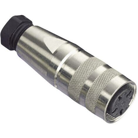 Amphenol C091 31D007 100 2 Cosse cylindrique mâle femelle, droit Nombre total de pôles: 7 Série (connecteur rond): C091 (1/4)