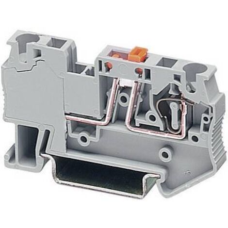 Bloc de jonction à couteau de sectionnement Contenu: 1 pc(s) Phoenix Contact ST 2,5-MT 3036343 D11182 (1/2)