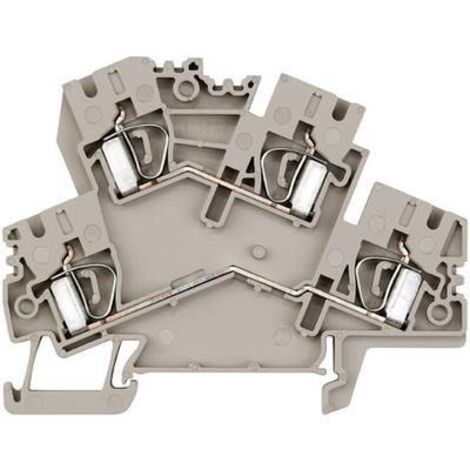 Bloc de jonction multiétage Weidmüller ZDK 4-2 8670750000-1 beige foncé 1 pc(s) D13792 (1/2)