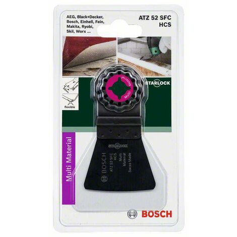 Spatule rigide ATZ 52 SC HCS Bosch grattoir multifonction