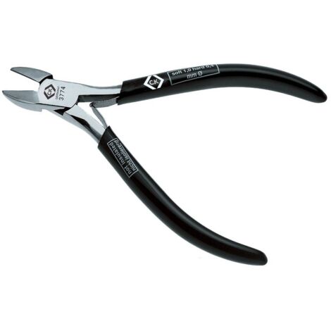 Pince coupante diagonale avec facette C.K T3774 120 mm 1 pc(s) C56077 (1/2)