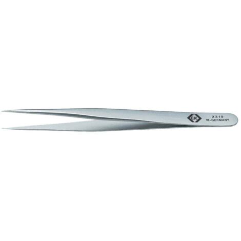 C.K T2319 Pince brucelle de précision pointue, fine 120 mm C50396 (1/2)