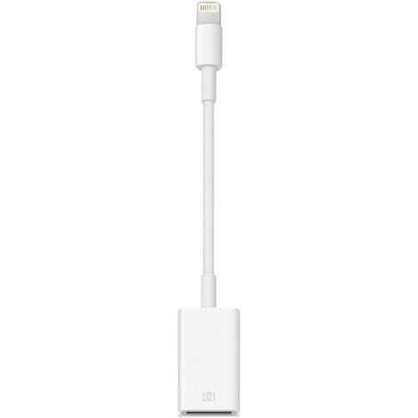 ® USB femelle à 8 broches mâle adaptateur OTG Câble Lightning pour iPhone  5, 5S, 6S iPad Air