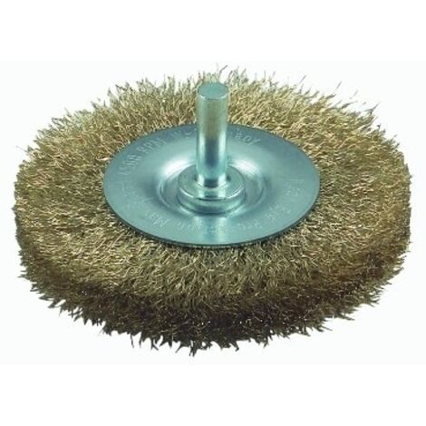 Brosse boisseau pour perceuses - fils ondulés, laitonnés, 75 mm Bosch 2609256529