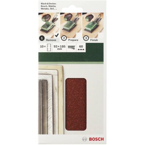 Disque abrasif 150 mm M480 Expert BOSCH Grain 120 - 5 pièces - 2608900691 : , vente en ligne BOSC0440
