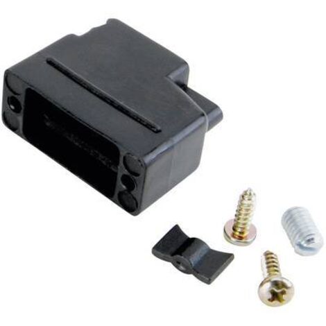 Capot SUB-D 37 pôles Conec 165X10419XE matière plastique 180 ° noir 1 pc(s) V165441 (1/2)