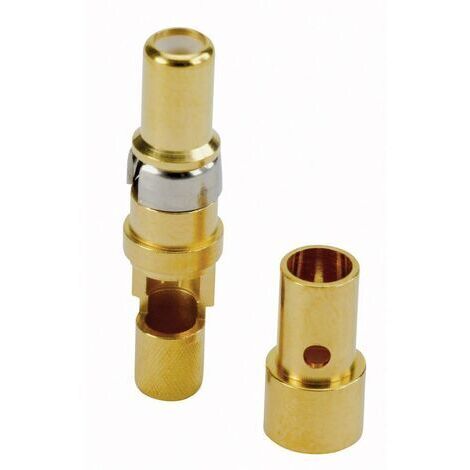 Contact coaxial femelle à souder, à sertir Conec 132J20049X pour RG 58C/U - RG 141A/U or sur Nickel 1 pc(s) V162861 (1/2)