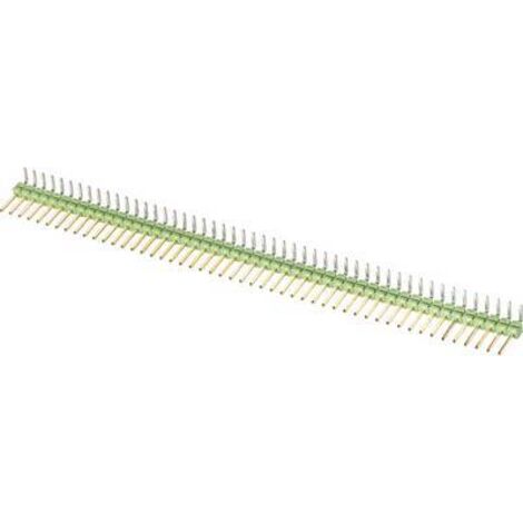 Barrette mâle (standard) TE Connectivity AMPMODU 825437-9 Nbr de rangées: 1 Nombre de pôles par rangée: 9 1 pc(s) V016481 (1/2)