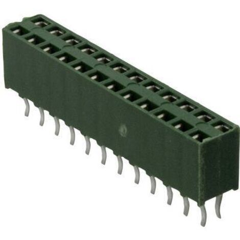 TE Connectivity Barrette femelle (standard) série AMPMODU HV-100 Nbr total de pôles 14 Pas: 2.54 mm 215309-7 1 pc(s) V010911 (1/2)