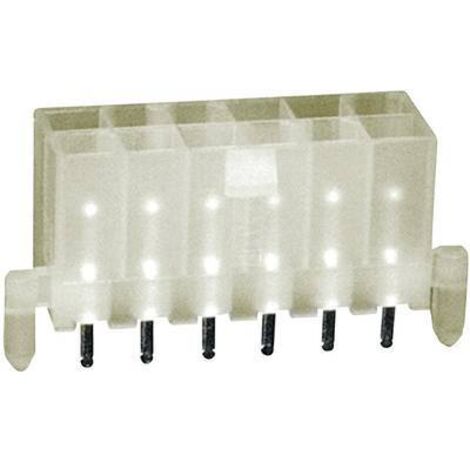 TE Connectivity Barrette mâle (standard) série VAL-U-LOK Nbr total de pôles 12 Pas: 4.20 mm 1-1586039-2 1 pc(s) Q416531 (1/2)