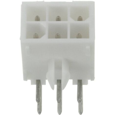 TE Connectivity Boîtier mâle (platine) série Mini-Universal-MATE-N-LOK Nbr total de pôles 10 Pas: 4.14 mm 1-770971-1 1 pc(s) Q011311 (1/3)