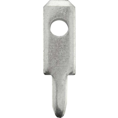 Languette 2.8 x 0.5 mm Vogt Verbindungstechnik 3780a05.68 180 ° non isolé métal 100 pc(s) A585111 (1/3)