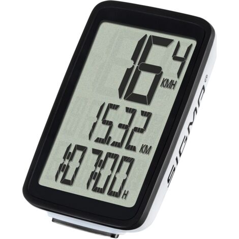 Compteur de vélo sans fil Sigma BC PURE 1 ATS w. transmission codée W628961