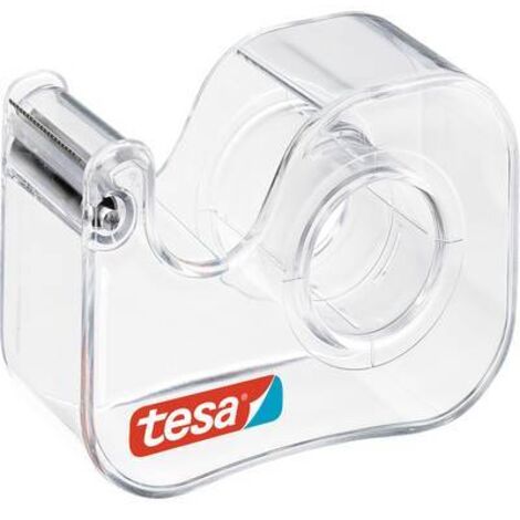 Dérouleur de ruban adhésif tesa 57447-01-00 transparent Largeur du rouleau (max.): 19 mm