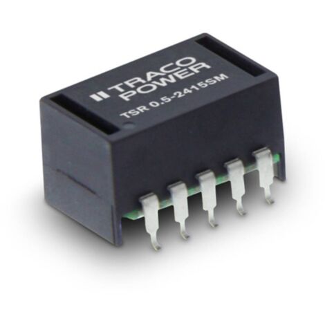 TracoPower TSR 0.5-2433SM Convertisseur CC/CC CMS 24 V/DC 12 V/DC 500 mA Nbr. de sorties: 1 x Contenu 1 pc(s) S992731 (1/2)