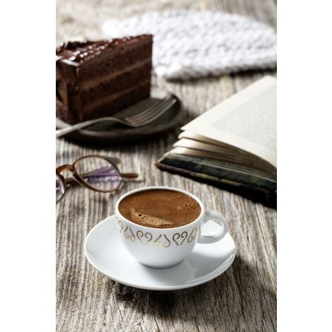 arzum Okka Machine à expresso moka noir, argent S333081