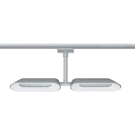 Luminaire Sur Rail Haute Tension Paulmann Dipper Urail Led Int Gr E W Led Chrome Mat Blanc