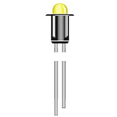 Oshino MD-302R Voyant de signalisation LED rouge 2.1 V/DC 6 mcd S877291