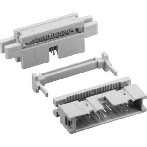Barrette mâle (standard) série 869 TRU COMPONENTS TC-0738-26-10-0-60 Nbr total de pôles 26 Pas: 2.54 mm 1 pc(s) S878961 (1/2)