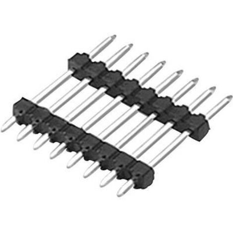TRU COMPONENTS Barrette mâle (standard) Nbr de rangées: 1 Nombre de pôles par rangée: 40 TC-1468-16,5-40-10-00 1 pc(s) S874531 (1/2)
