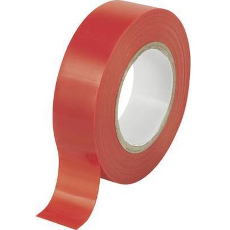 Ruban isolant TRU COMPONENTS SW10-160 1564097 rouge (L x l) 10 m x 19 mm caoutchouc 1 pc(s) (1/2)