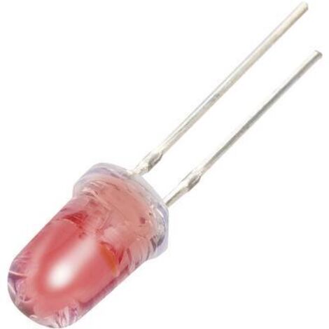 LED 5 mm TRU COMPONENTS YBR-50FRW00 1567731 rouge, blanc rond 950 mcd, 2000 mcd 30 °, 18 ° 20 mA, 20 mA 2 V, 3.3 V 1 pc(s) S844291 (1/2)