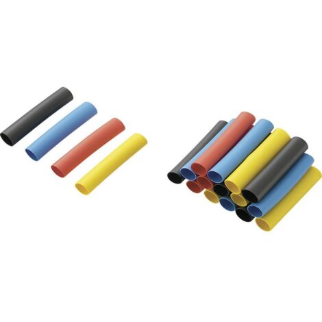 Assortiment de gaines thermorétractables 2:1 TRU COMPONENTS RPS6 1571321