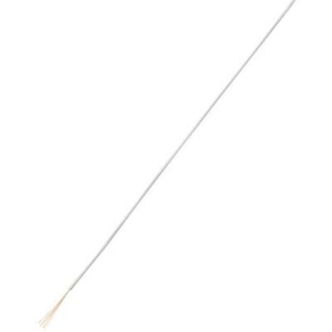 TRU COMPONENTS 1572452 Fil de câblage LiFY 1 x 0.05 mm² blanc 10 m S451351 (1/2)