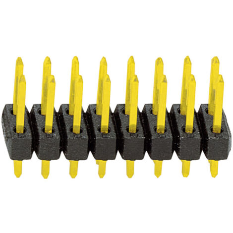 Barrette mâle (standard) TRU COMPONENTS 1580905 Nbr total de pôles 80 Pas: 2.54 mm 1 pc(s) (1/2)