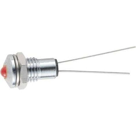 TRU COMPONENTS TC-R9-103L-12-RD Voyant de signalisation LED rouge 2 V 20 mA S640521 (1/2)