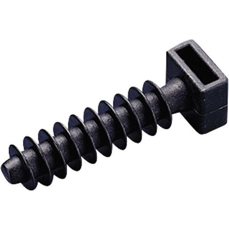 Support de câble Plage de Ø du faisceau: 9 mm (max) TRU COMPONENTS TC-CHR8203 1593022 noir 1 pc(s) S027551 (1/2)