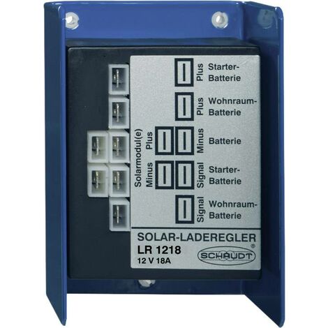 SCHAUDT LR 1218 Régulateur de charge solaire PWM 12 V 18 A X567021
