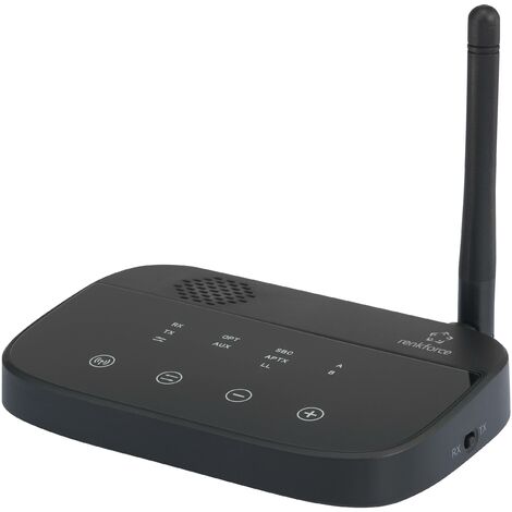 Emetteur/récepteur de musique Bluetooth® Renkforce BTHP-100 Version Bluetooth: 4.2, aptX®, SBC 100 m X564951 (1/5)