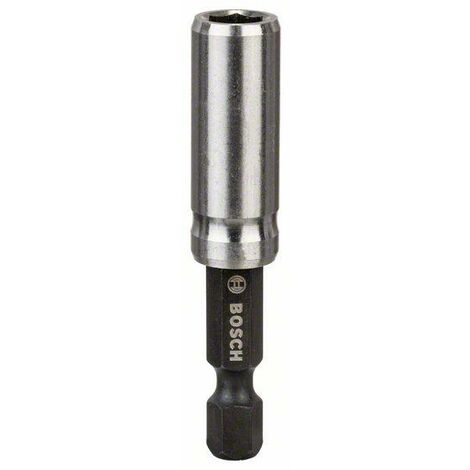 Bosch – Porte-embout de visseuse magnétique 2608522316 – Queue hexagonale 1/4' – Longueur 55 mm – Aimant permanent pour maintien ferme - X118331