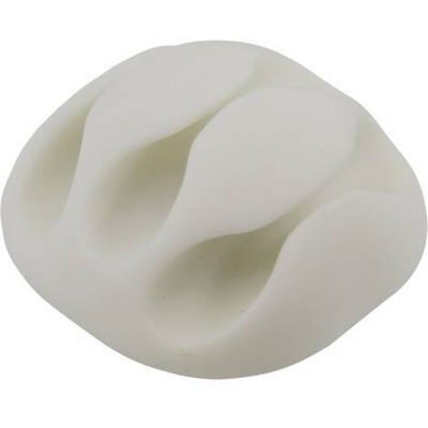 Support de câble Plage de Ø du faisceau: 8 mm (max) TRU COMPONENTS TC-6646576 blanc 1 pc(s) X898111 (1/2)