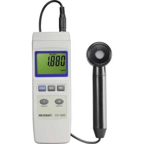 UV-mètre VOLTCRAFT UV-500 0.002 - 19.99 mW/cm² X887891 (1/6)