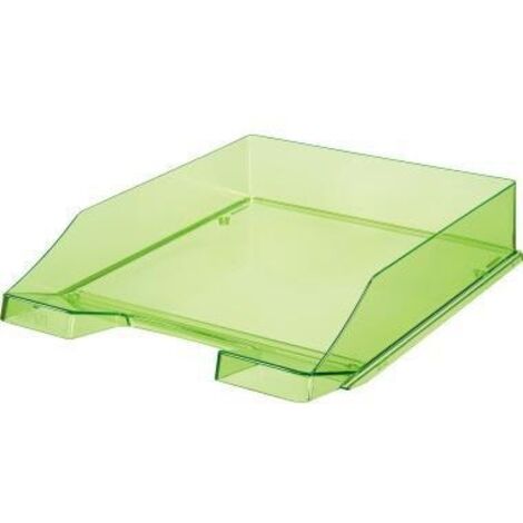 HAN 1026-X-27 KLASSIK Bac à courrier DIN A4, DIN C4 transparent, vert 1 pc(s)