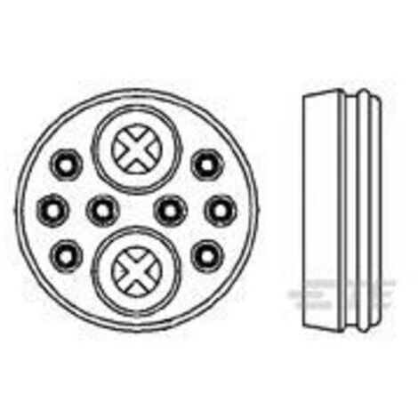 TE Connectivity 213900-1 Cosse cylindrique mâle embase femelle Nombre total de pôles: 10 Série (connecteur rond): CPC 1 pc(s) D921291 (1/2)