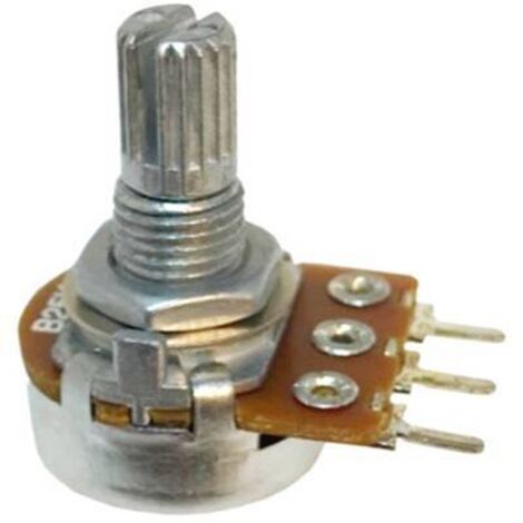 Alpha RV16AF20KB2K5M RV16AF20KB2K5M Potentiomètre rotatif mono 0.2 W 2.5 kΩ 1 pc(s) D033251 (1/2)