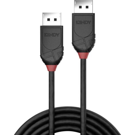 Lindy 36492 câble DisplayPort 2 m Noir