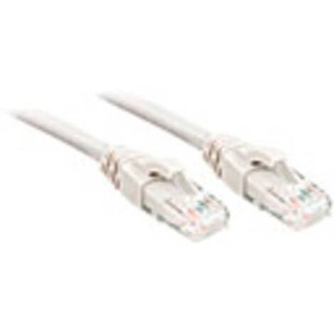 LINDY 48090 RJ45 Câble réseau, câble patch CAT 6 U/UTP 0.30 m blanc 1 pc(s) R947461 (1/2)