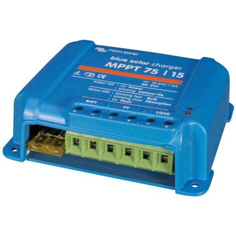 Victron Energy SCC010015050R Régulateur de charge solaire MPPT 12 V, 24 V 15 A R511281